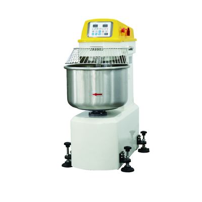 Mezclador de pasta espiral dual del motor 25kg del mezclador de pasta de la pizza de la velocidad 12.5kg solo