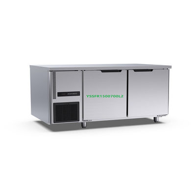 equipo comercial de la cocina del hotel de la sobremesa de 1200×700×800m m de la puerta grande del congelador dos
