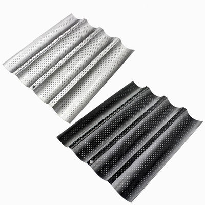 El pan del NSF 5 del servicio de alimentación esmaltó el Baguette de aluminio que cocía a Tray French Bread Pan