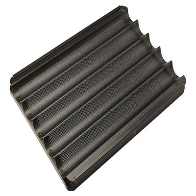 600x400 pan de aluminio del Baguette de la pulgada de la bandeja que cuece 800X600 18X26 que cuece a Tray Commercial Nonstick