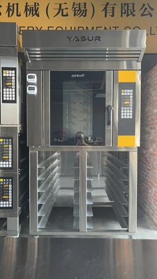 Horno eléctrico de convección para panadería, de 6 bandejas
