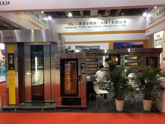 Pizza comercial doble de Oven For Bread Cakes And del estante de Tray Rotary Oven 18x26 del estante 36