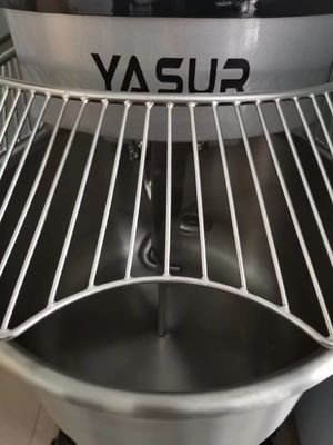 Máquina de pasta espiral de acero inoxidable de la velocidad dual del mezclador de pasta del espiral de 110 libras