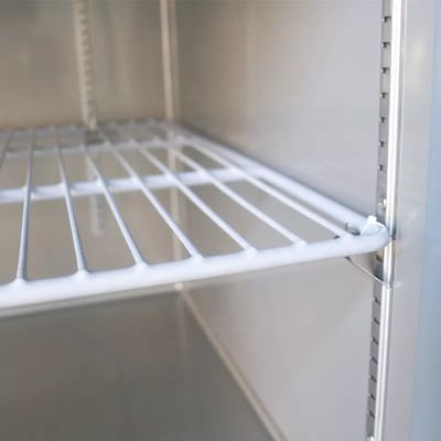 30 puerta vertical vertical comercial del refrigerador 4 del acero inoxidable del congelador de las bandejas 220v