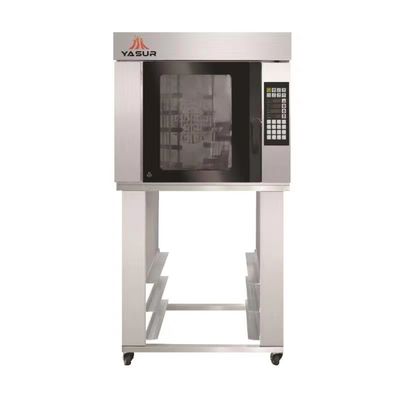 Bandejas de tipo americano rotatorias de Oven Five Trays 18x26 del aire caliente de Yasur para el pan y los pasteles daneses 9.5kw