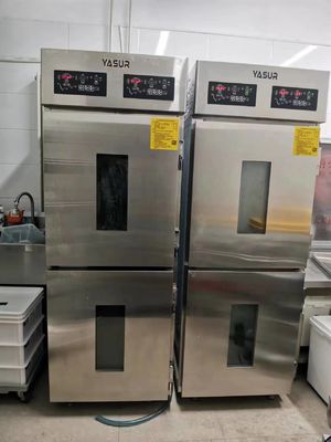 Retardador dual Proofer Yasur de la pasta del gabinete 36 bandejas Alcance-en el tipo bandejas 4kw de 40X60 cm