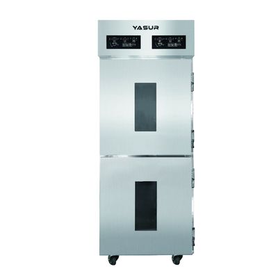 Retardador dual Proofer Yasur de la pasta del gabinete 36 bandejas Alcance-en el tipo bandejas 4kw de 40X60 cm