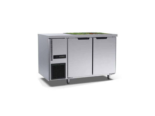3 acero inoxidable vertical comercial del congelador 1800×700×800m m de la puerta para el hotel de la panadería
