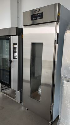 Yasur 36 bandejas alcanza en el tipo gabinete de las bandejas 220V 2KW del gabinete los 40x60cm del retardador del pan solo
