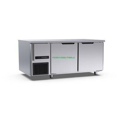 1500m m 2 refrigerador de la tabla de trabajo del congelador de ráfaga de la sobremesa de la puerta 460l