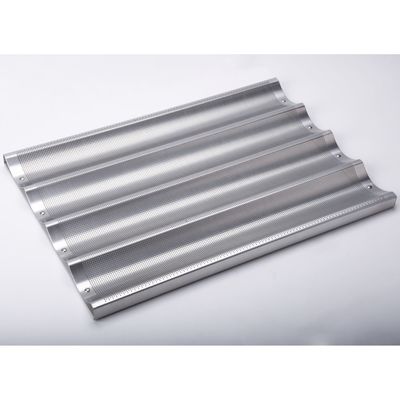 El pan del NSF 5 del servicio de alimentación esmaltó el Baguette de aluminio que cocía a Tray French Bread Pan