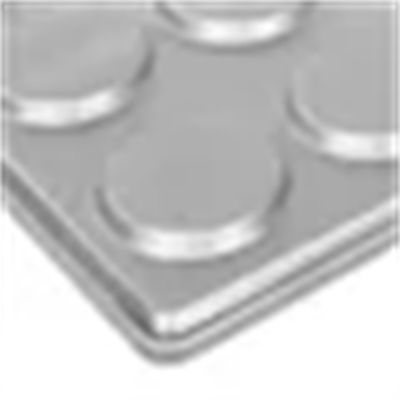 RK Bakeware China 3 pulgadas esmaltó el bollo de hamburguesa de acero de Aluminumized Pan Baking Tray