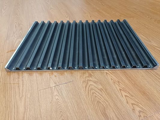 14 bandeja del pan francés de Moldes PARA Pan Frances Aluminum Baguette Baking Tray