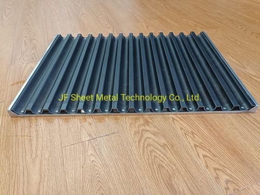 14 bandeja del pan francés de Moldes PARA Pan Frances Aluminum Baguette Baking Tray