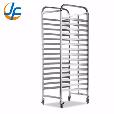 Rollo en el acero inoxidable que cuece a Tray Trolley Bun Pan Rack - cacerola 20