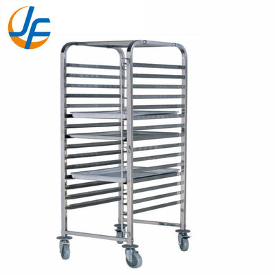 Rollo en el acero inoxidable que cuece a Tray Trolley Bun Pan Rack - cacerola 20