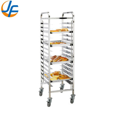 Rollo en el acero inoxidable que cuece a Tray Trolley Bun Pan Rack - cacerola 20