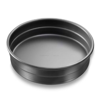 9&quot; cacerola de aluminio perforada de Tray Anodized Round Perforated Pizza que cuece