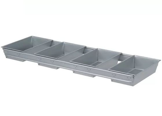Anuncio publicitario 9&quot; del NSF del servicio de alimentación correa cacerola/4 del pan del pullman 5-5/8 por 3-1/8-Inch el pan Pan Set