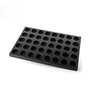 Molde para pasteles de aluminio esmaltado de Tray For Oven Foodservice Chiffon de la aleación que cuece