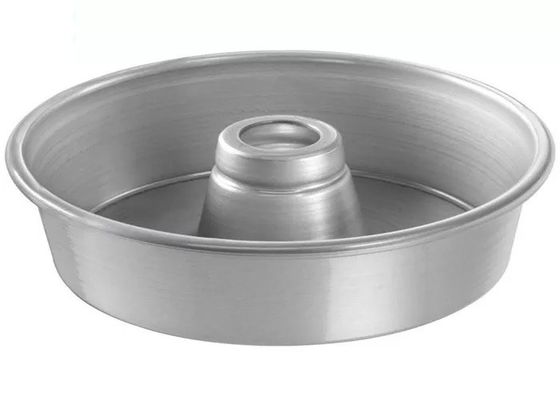 1m m anodizaron las bandejas que cocían de aluminio no pegan el pastel de queso Ring Mould Cake Tin