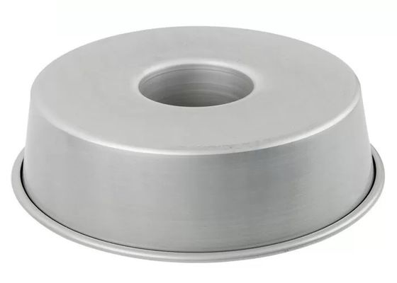 1m m anodizaron las bandejas que cocían de aluminio no pegan el pastel de queso Ring Mould Cake Tin