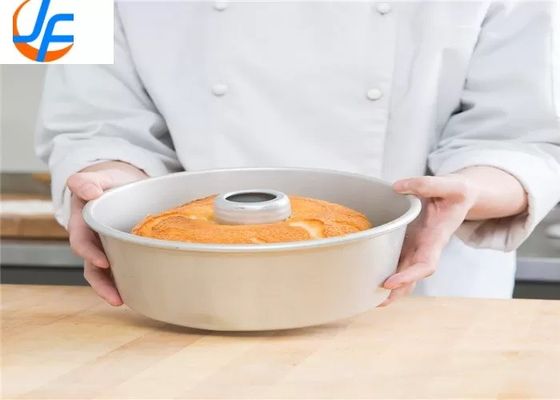 1m m anodizaron las bandejas que cocían de aluminio no pegan el pastel de queso Ring Mould Cake Tin