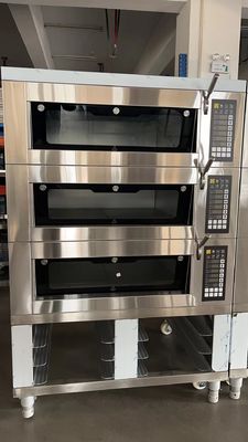 Pan de Oven Modular For Traditional Italian de la cubierta de Francese 3 del cristal