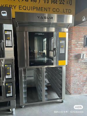 Horno eléctrico de convección para panadería, de 6 bandejas